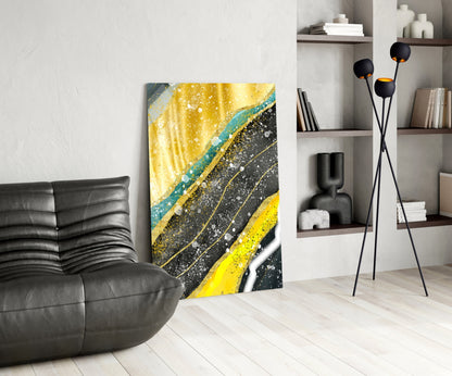 Marble Glass Wall Art