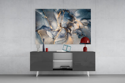 Marble Glass Wall Art