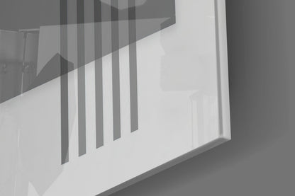 Statue Glass Wall Art