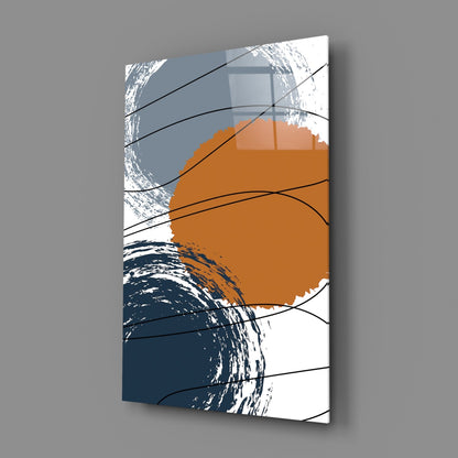 Chaotic Glass Wall Art