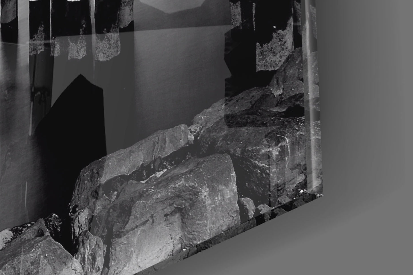 Manhattan Nightline Glass Wall Art
