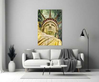 Statue of Liberty Glass Wall Art