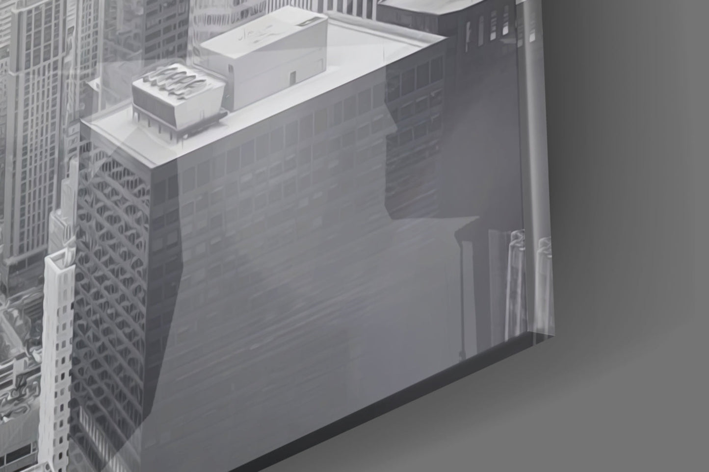 Wanderlust NYC Skyline Glass Wall Art - Dawn