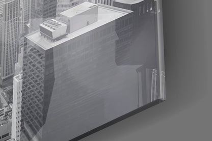 Wanderlust NYC Skyline Glass Wall Art - Dawn