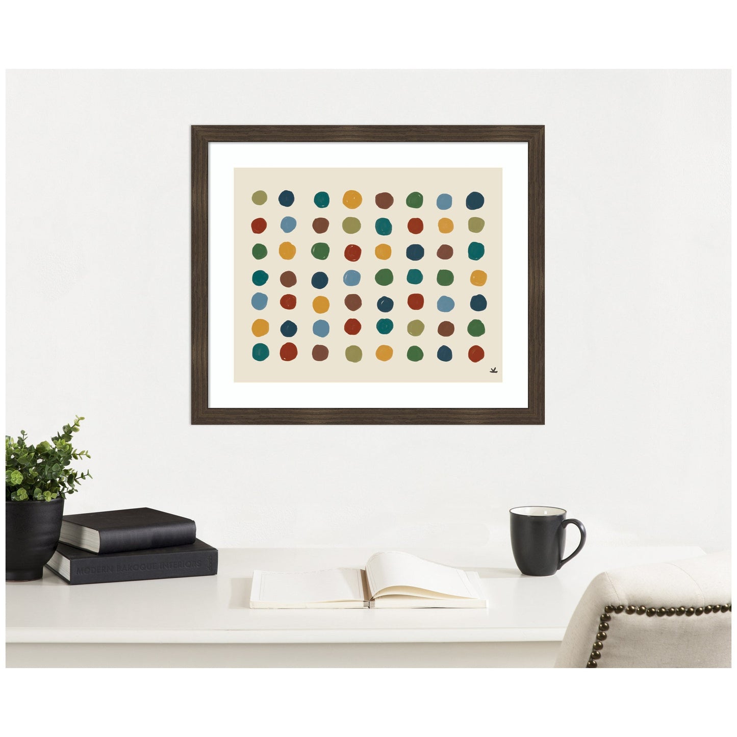 Meditation No. 3 Abstract Framed Wall Art