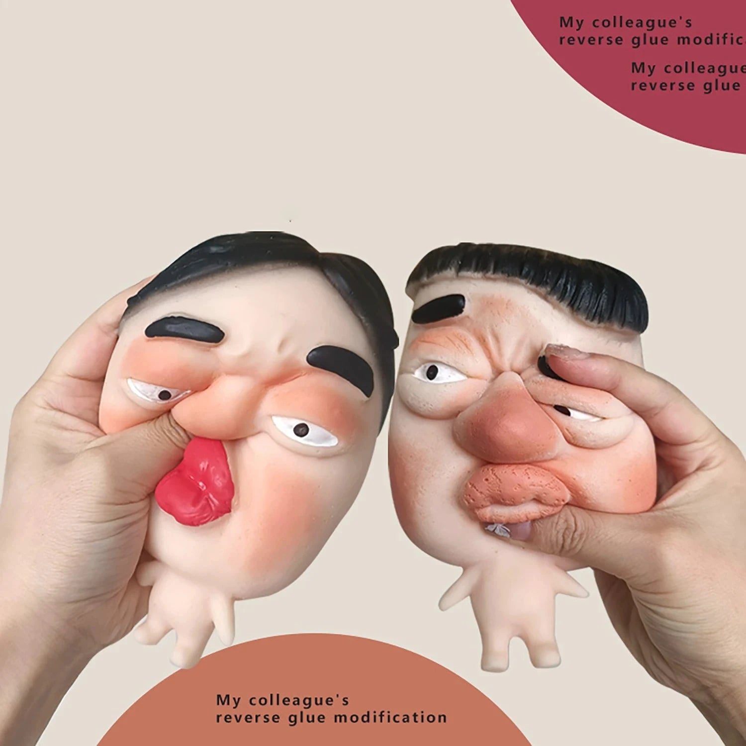 cleanable silicone stress toy