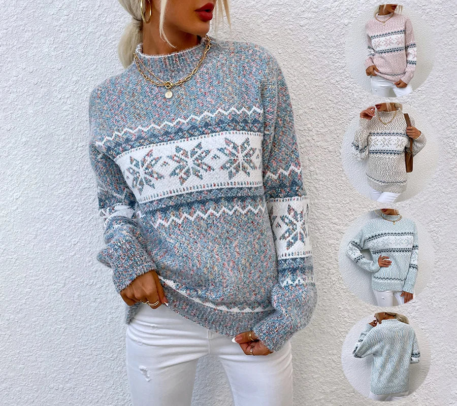 comfortable winter knit top