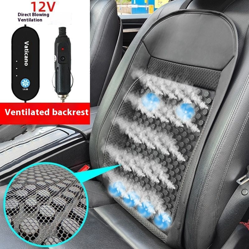 Summer Car Ventilation Cushion – Instantly Cool Down Your Seat for Sweat-Free Drives