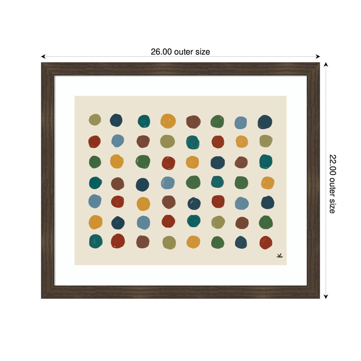 Meditation No. 3 Abstract Framed Wall Art