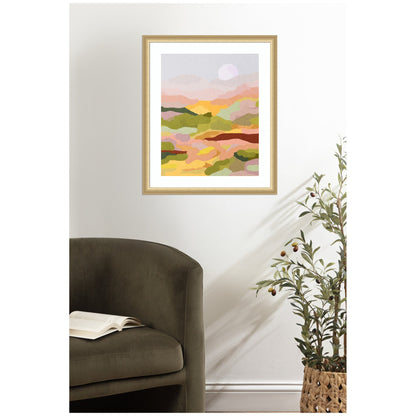 Framed Art Beautiful Landscape by July Art Prints