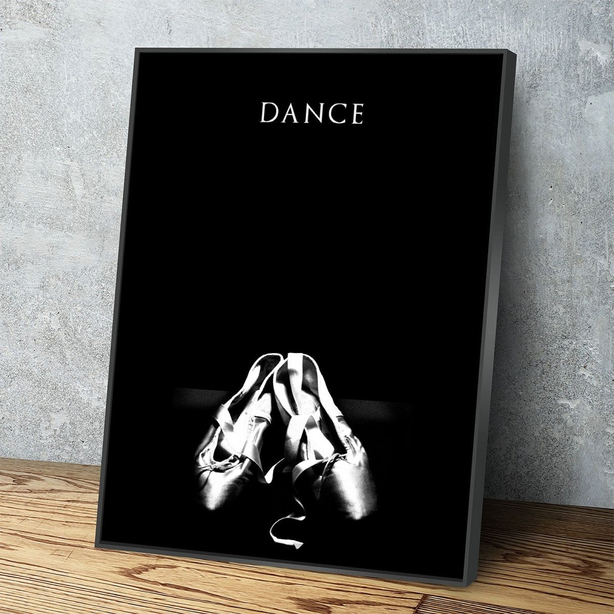 Dance canvas wall art, expressive artistic design