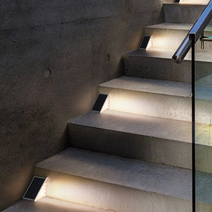 SunStep Solar Step Lights: Illuminate Your Path, No Electricity Needed!