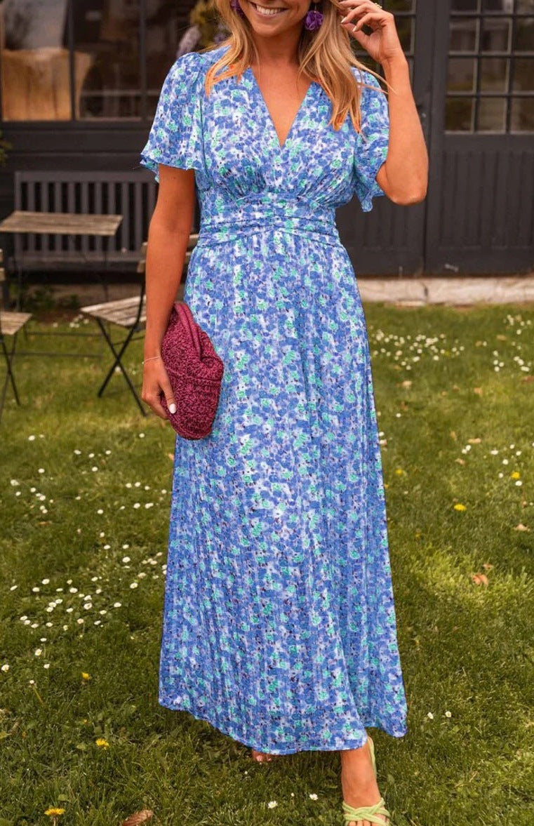 Floral Elegance Dress - Shine and Feel Flawless Every Day