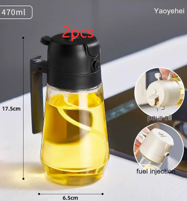 PerfectSpray™ 2-in-1 Olive Oil Dispenser - Cook Like a Pro!