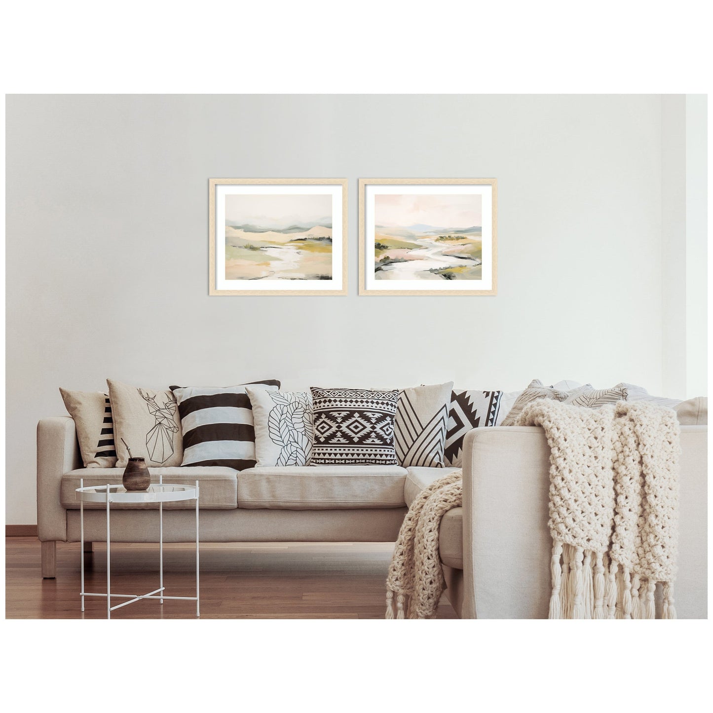 Tranquil Landscape Wall Art Set of 2 Prints