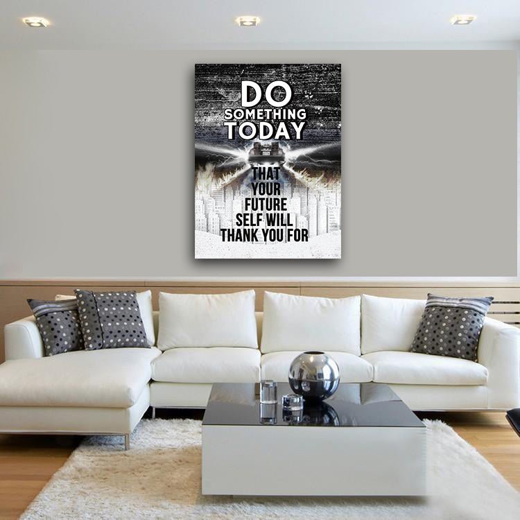 Future Self Will Thank You Canvas Wall Art