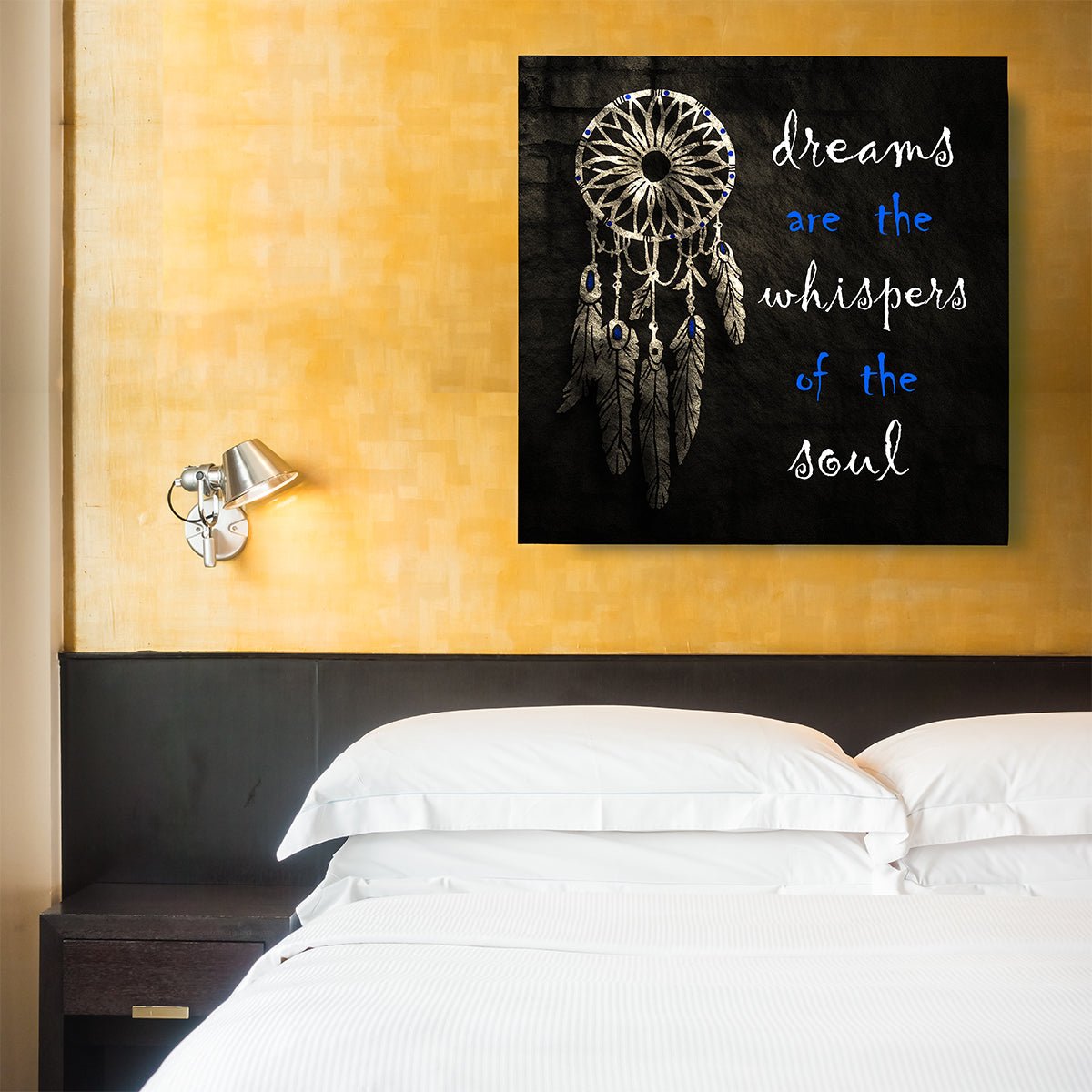 Dream catcher spiritual canvas wall art framed decor
