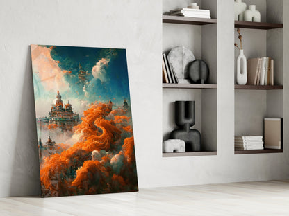 Dream Castle Glass Wall Art