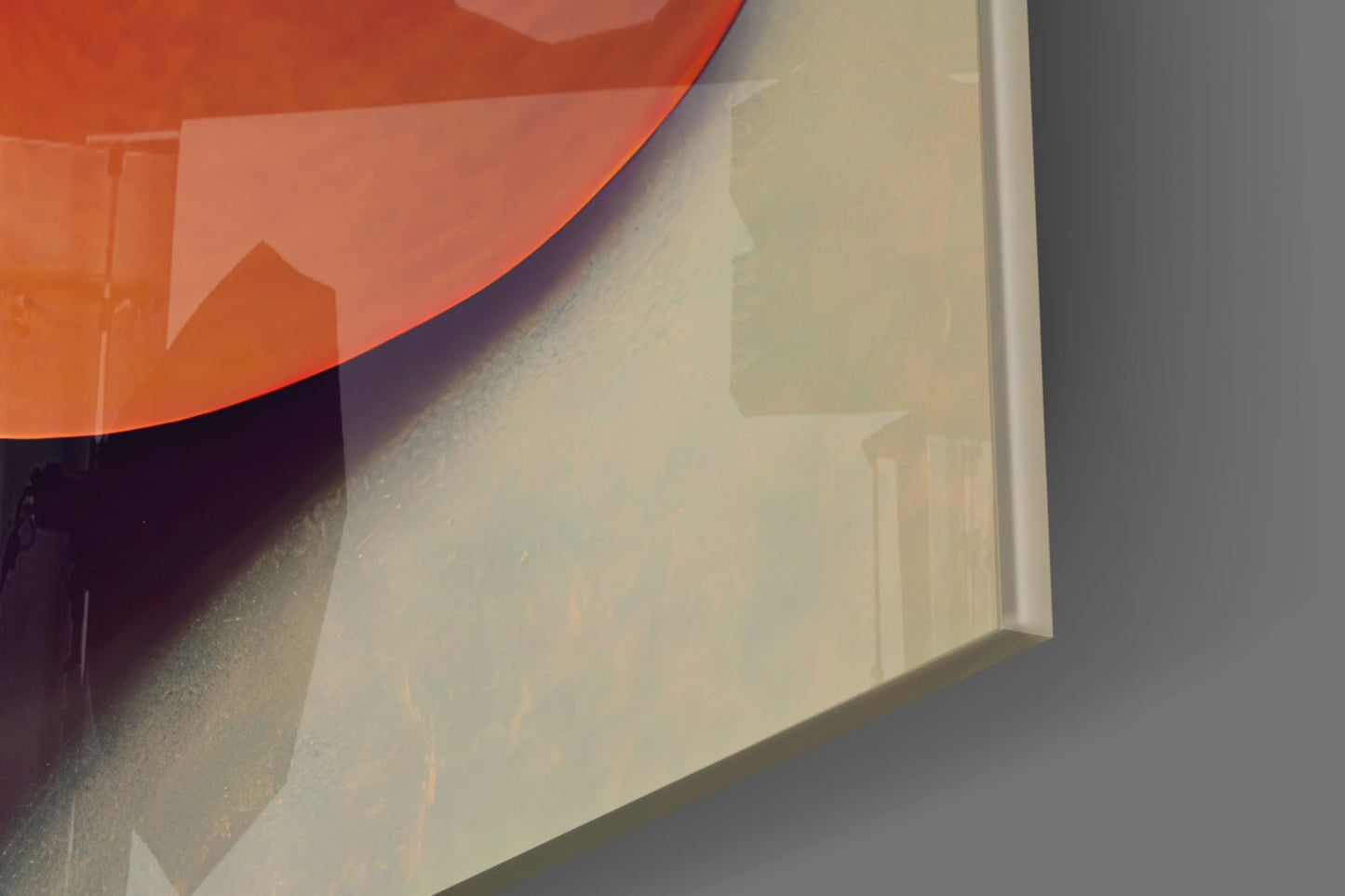 The Shell Glass Wall Art