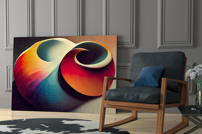 The Shell Glass Wall Art