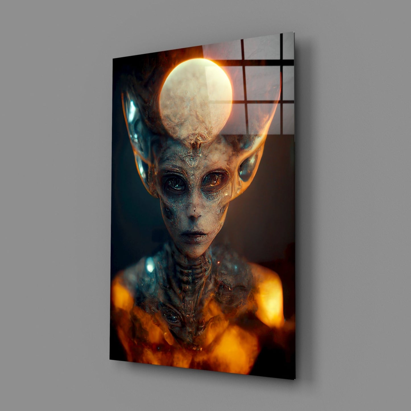 The Master Glass Wall Art