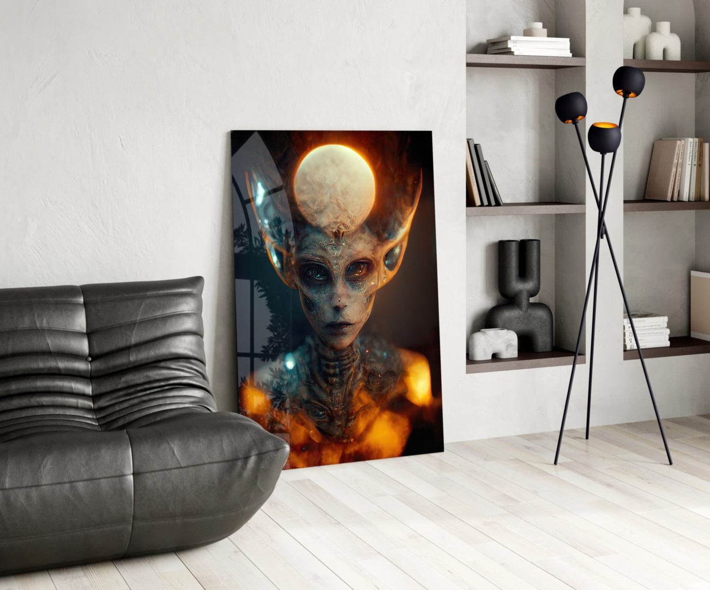 The Master Glass Wall Art