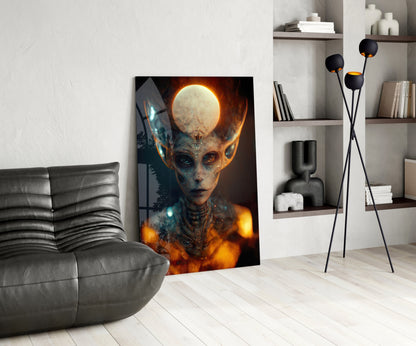 The Master Glass Wall Art