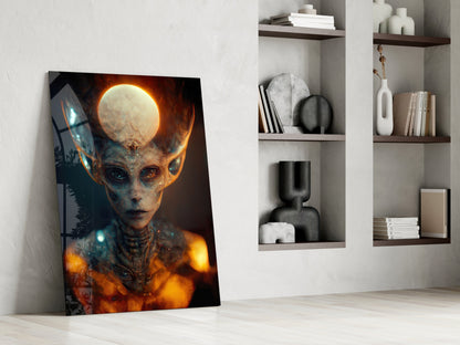 The Master Glass Wall Art
