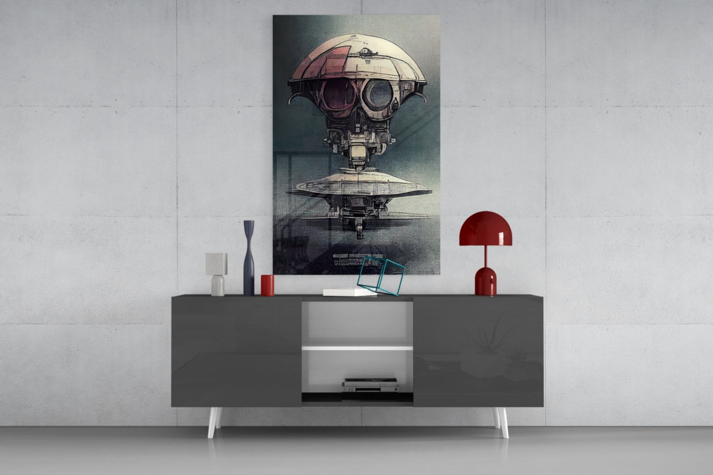 The Arrival Glass Wall Art