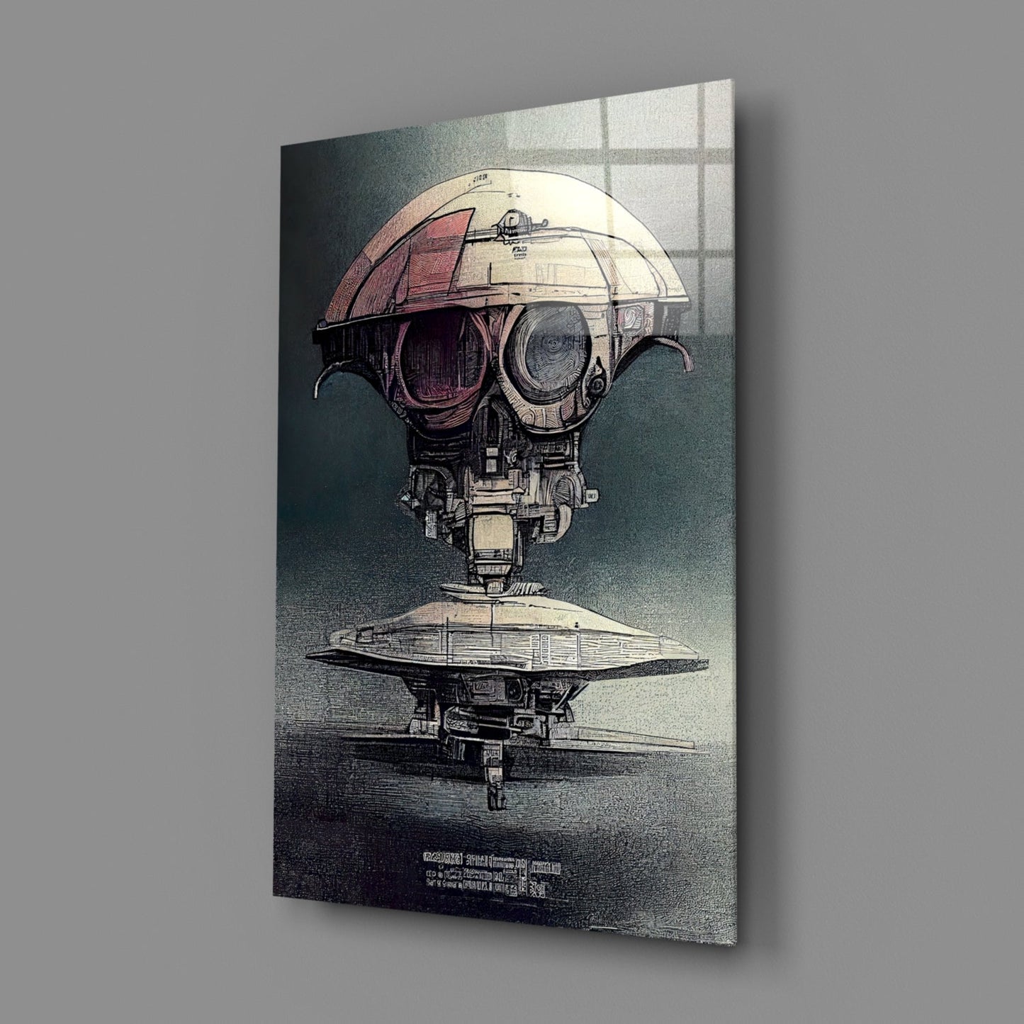 The Arrival Glass Wall Art