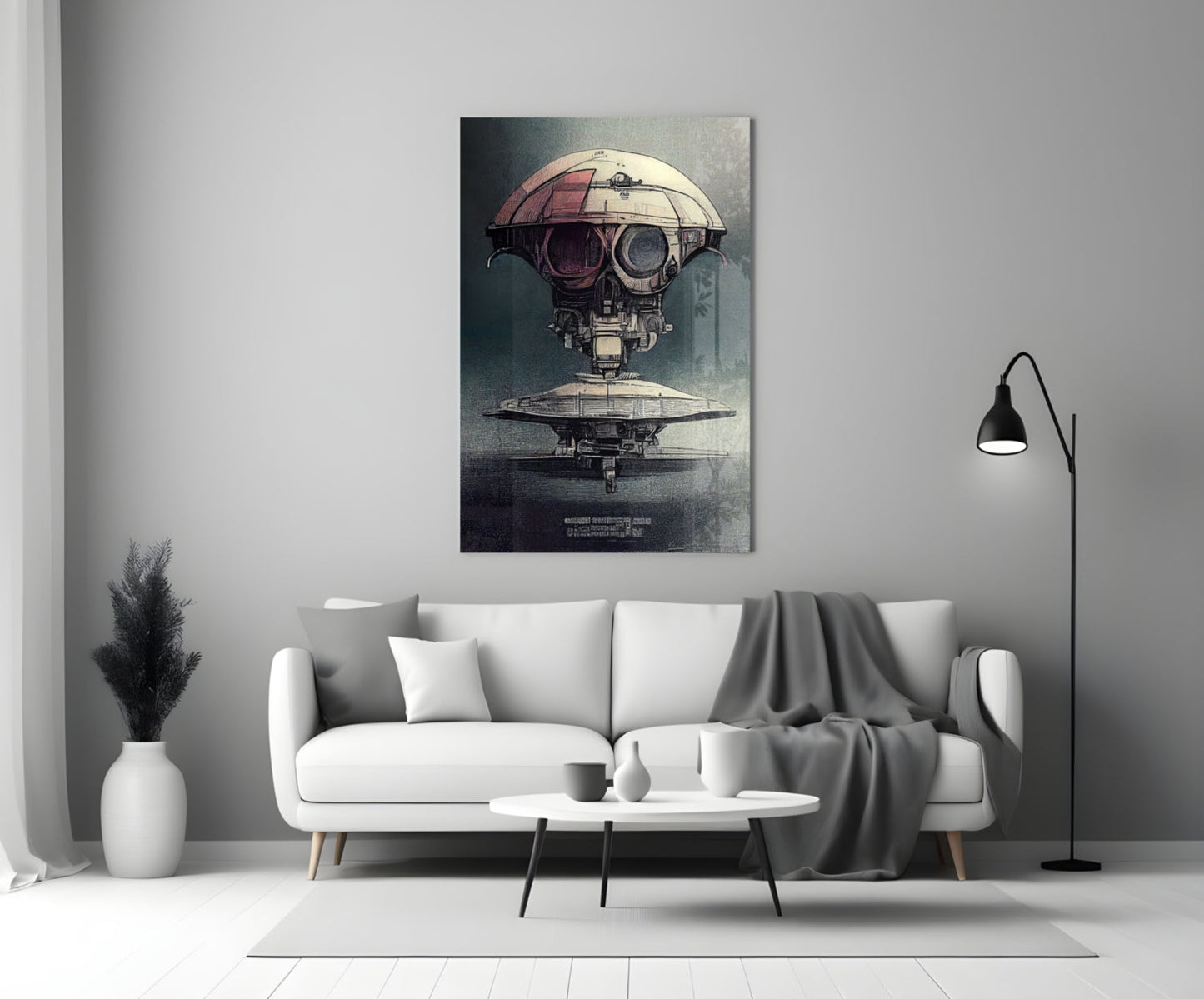 The Arrival Glass Wall Art