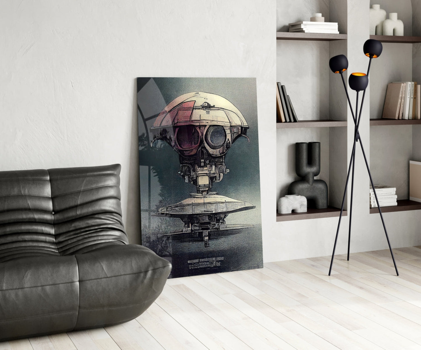 The Arrival Glass Wall Art