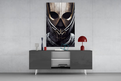 Peace Fighter Glass Wall Art