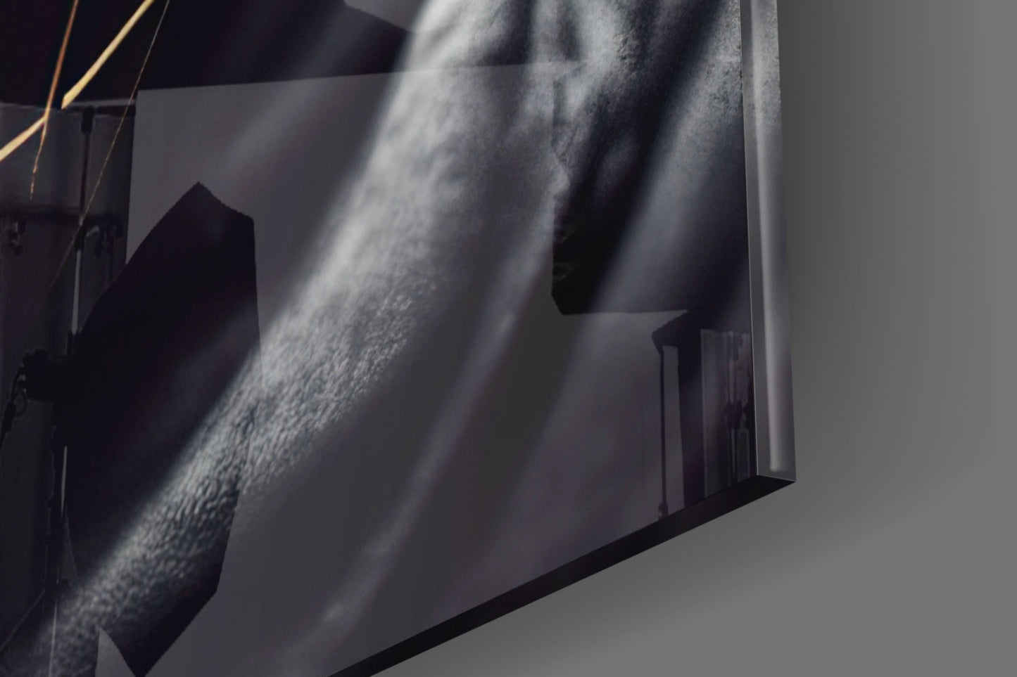 Peace Fighter Glass Wall Art