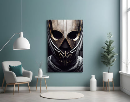 Peace Fighter Glass Wall Art