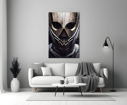 Peace Fighter Glass Wall Art