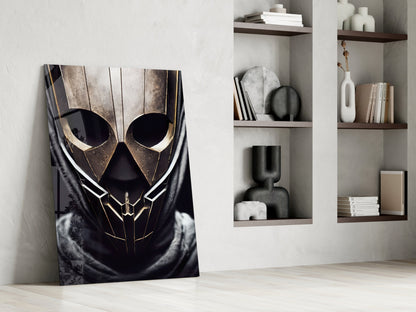 Peace Fighter Glass Wall Art