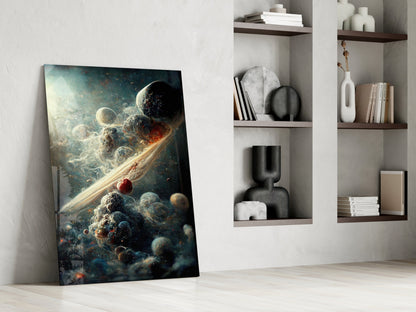 Small Bang Glass Wall Art