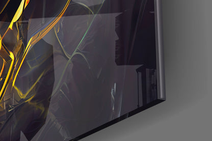 Back to the Space Glass Wall Art