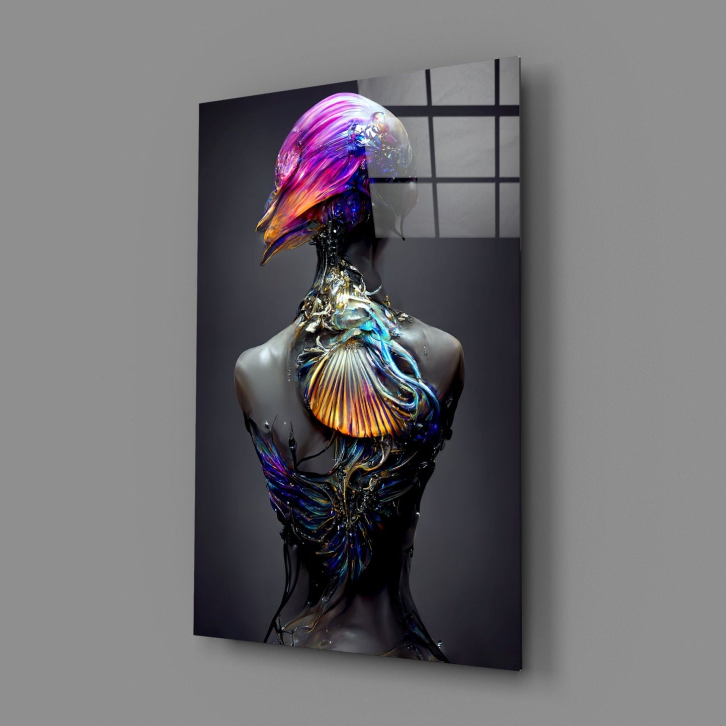Mutation Glass Wall Art