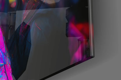 Shaman of the New World Glass Wall Art