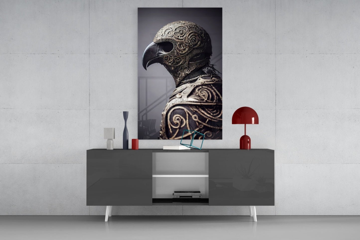 The Bird Glass Wall Art