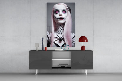 The Puppet Glass Wall Art