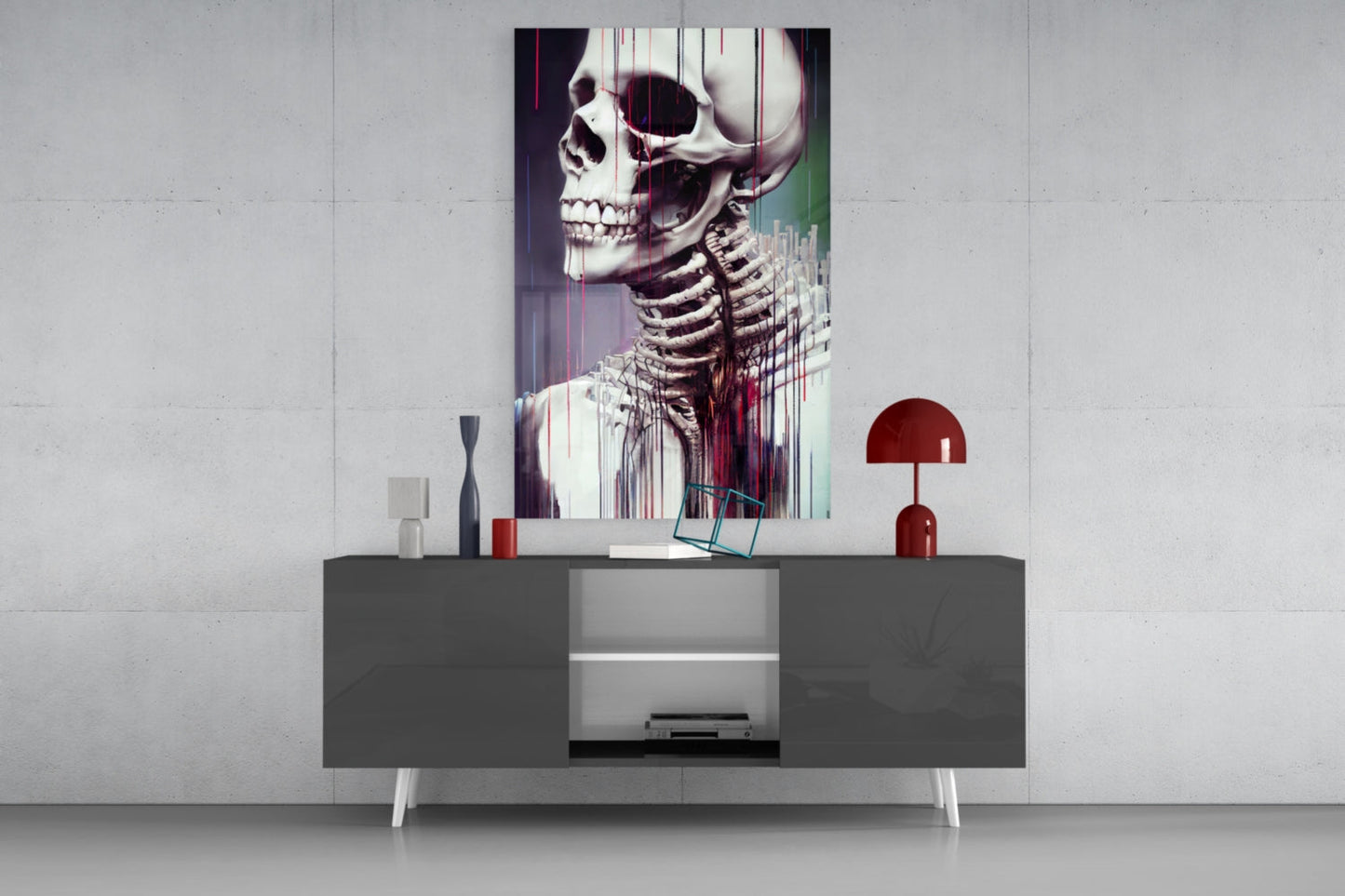 We, In Fact Glass Wall Art