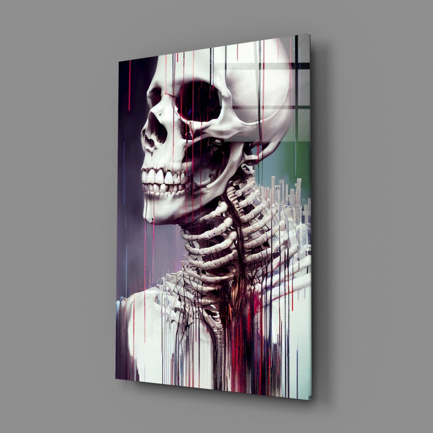 We, In Fact Glass Wall Art