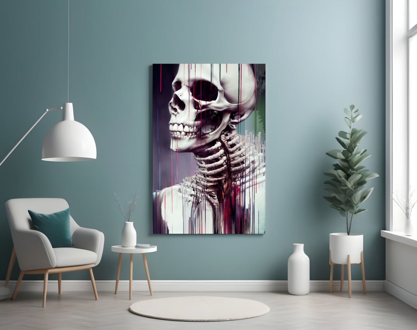 We, In Fact Glass Wall Art