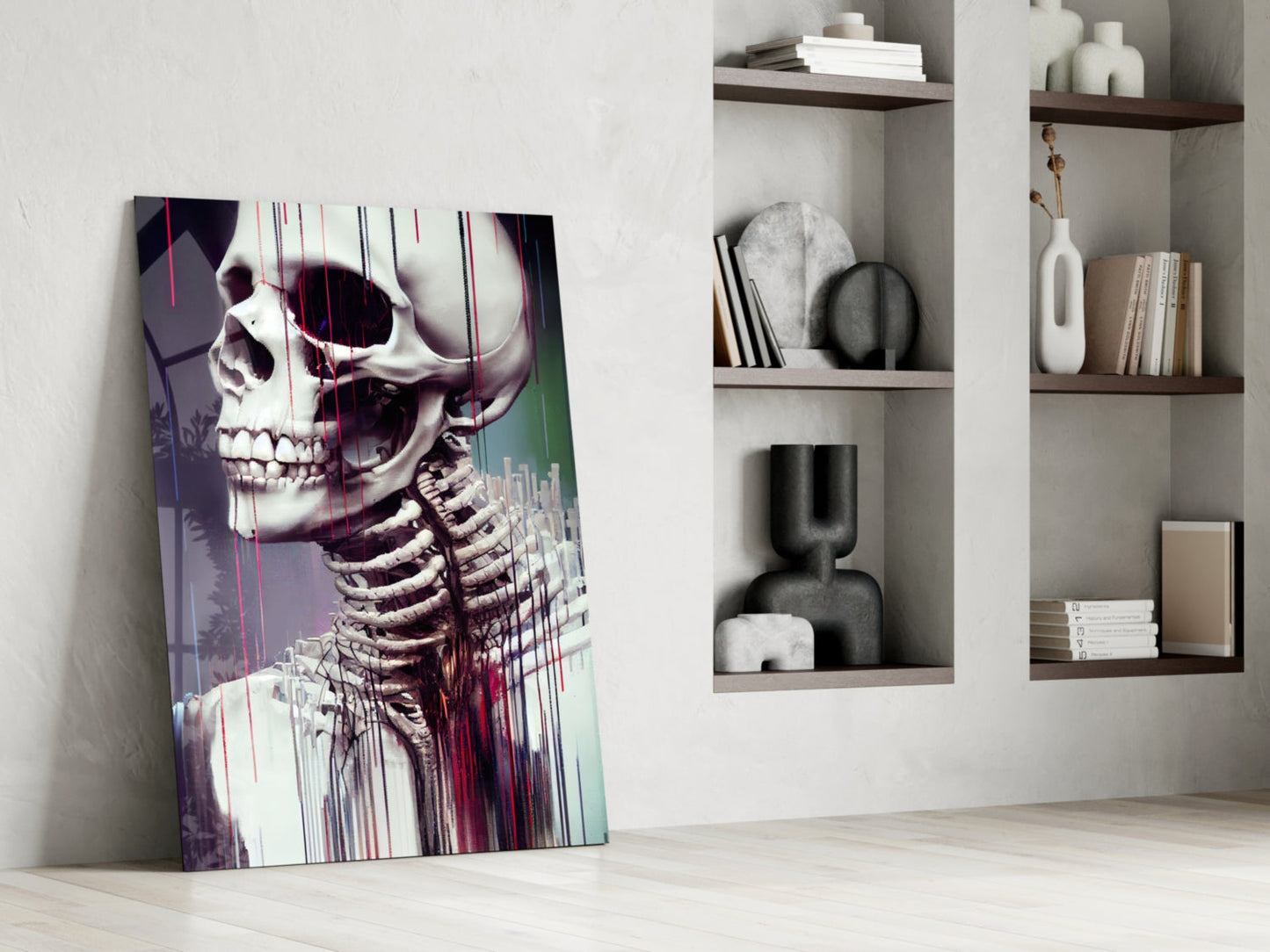 We, In Fact Glass Wall Art