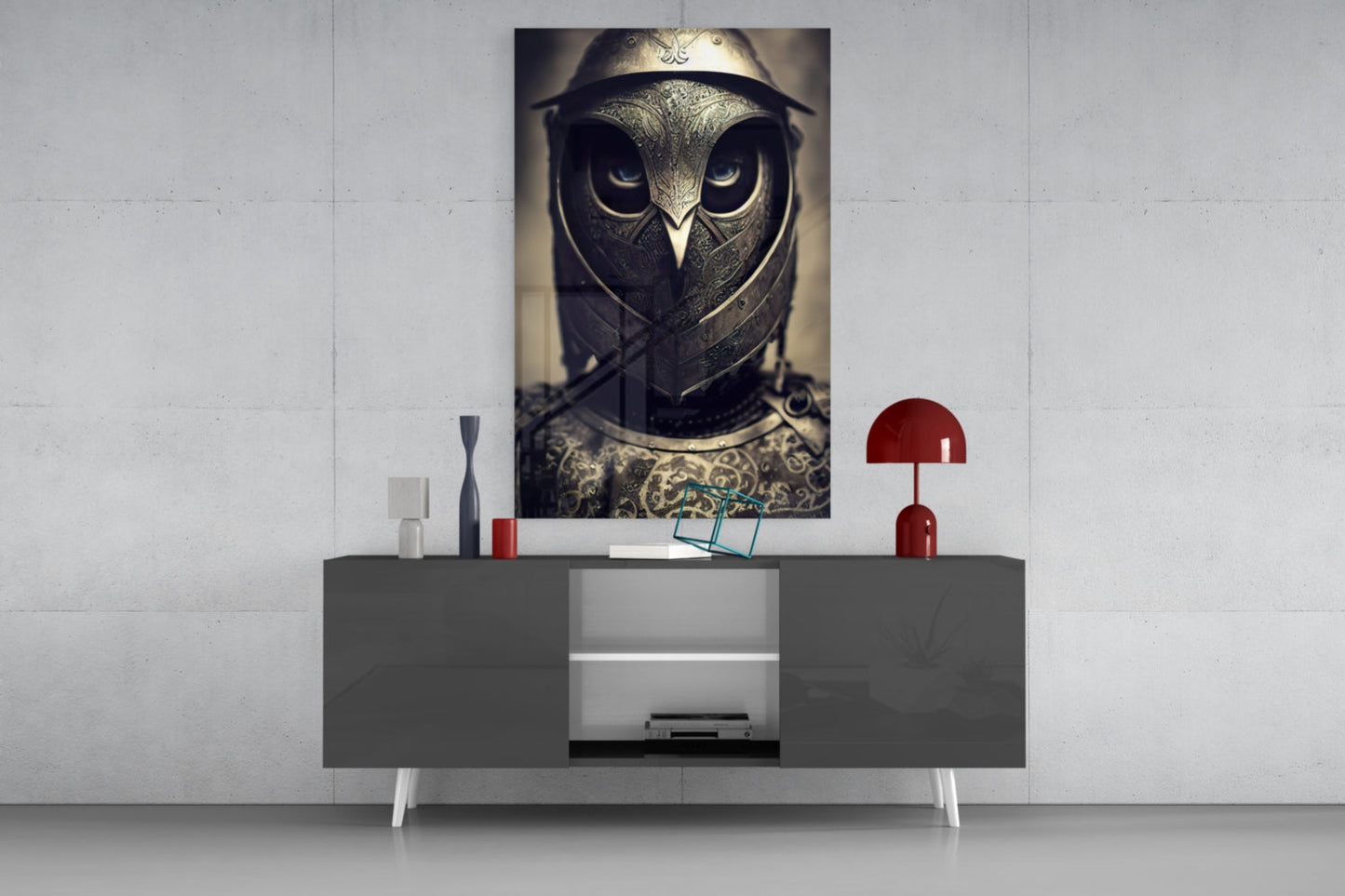 The Beak Glass Wall Art