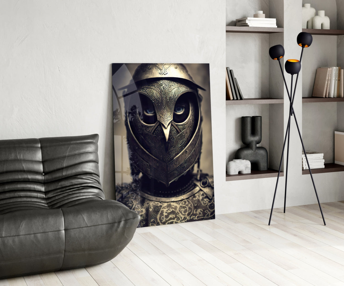 The Beak Glass Wall Art