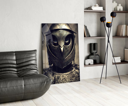 The Beak Glass Wall Art